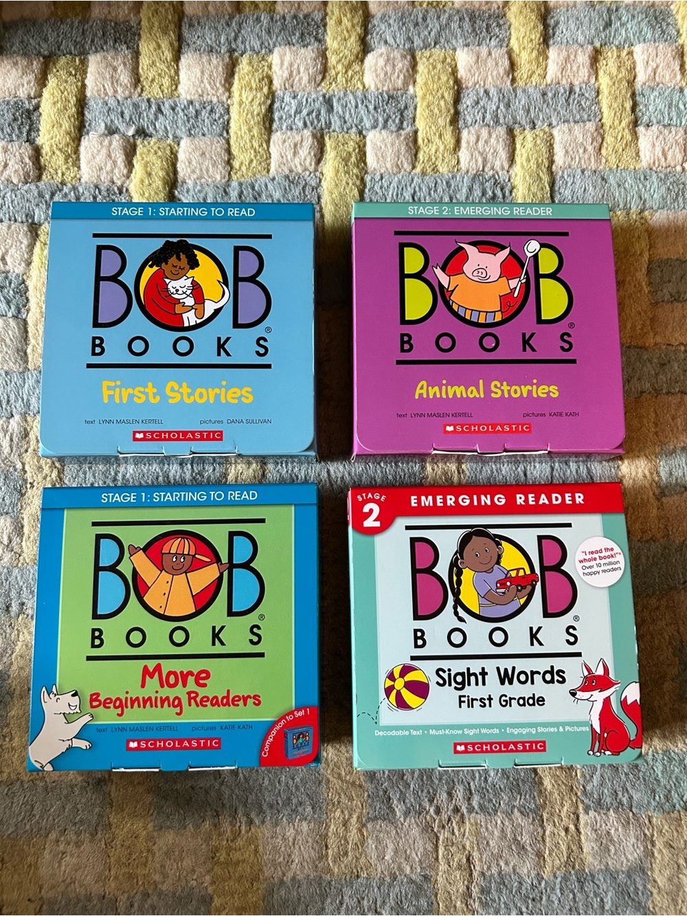 Set of four Bob Books